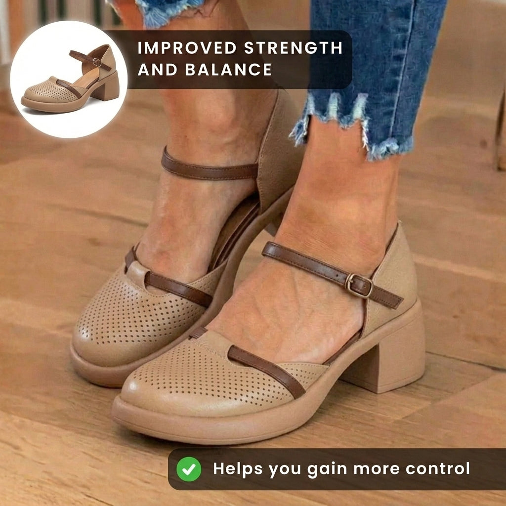Chic Orthopedic Heels with Unique Design