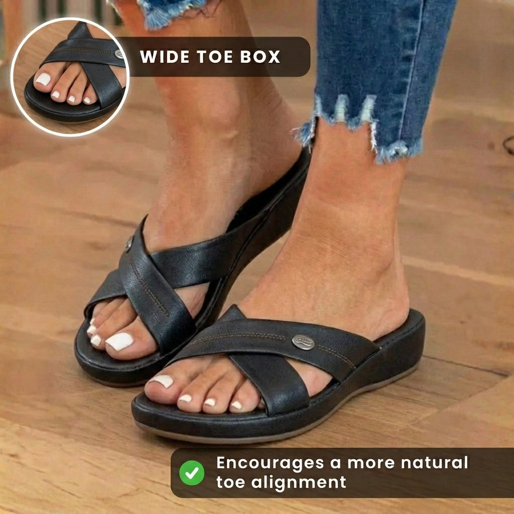 Classic Orthopedic Sandals with Timeless Style