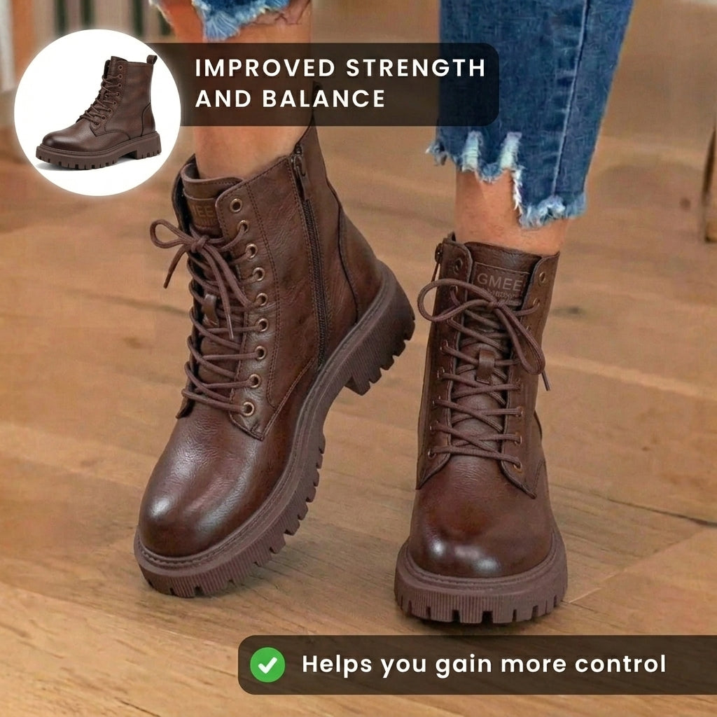 Vintage Inspired Orthopedic Boots