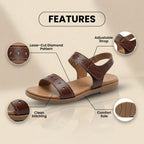 Vintage Inspired Orthopedic Sandals