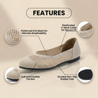 Vintage Inspired Orthopedic Flats