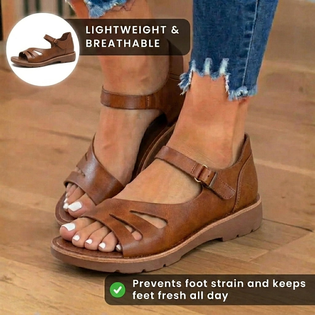 Classic Orthopedic Sandals with Timeless Style