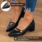 Chic Orthopedic Heels with Unique Design