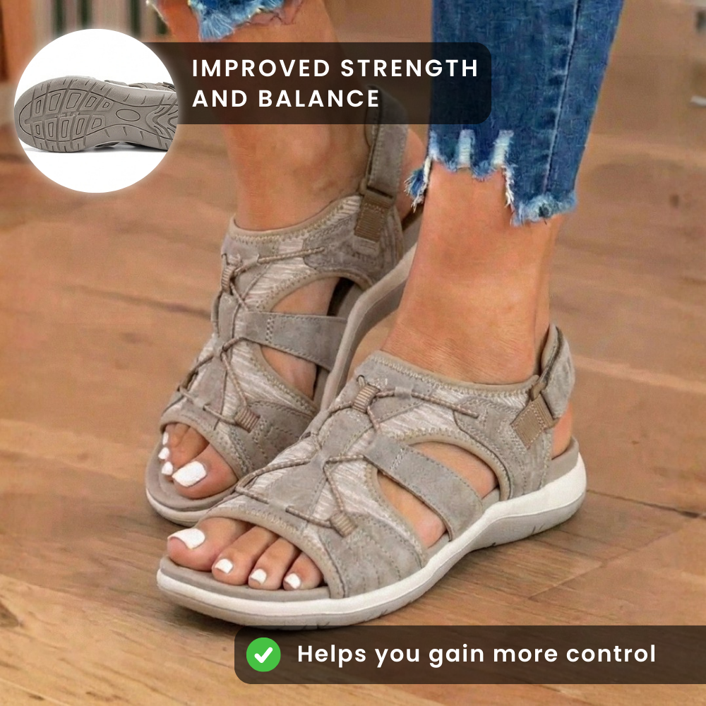Orthopedic Sport Mesh Sandals - Multi-Strap Adjustable Design - 89.99