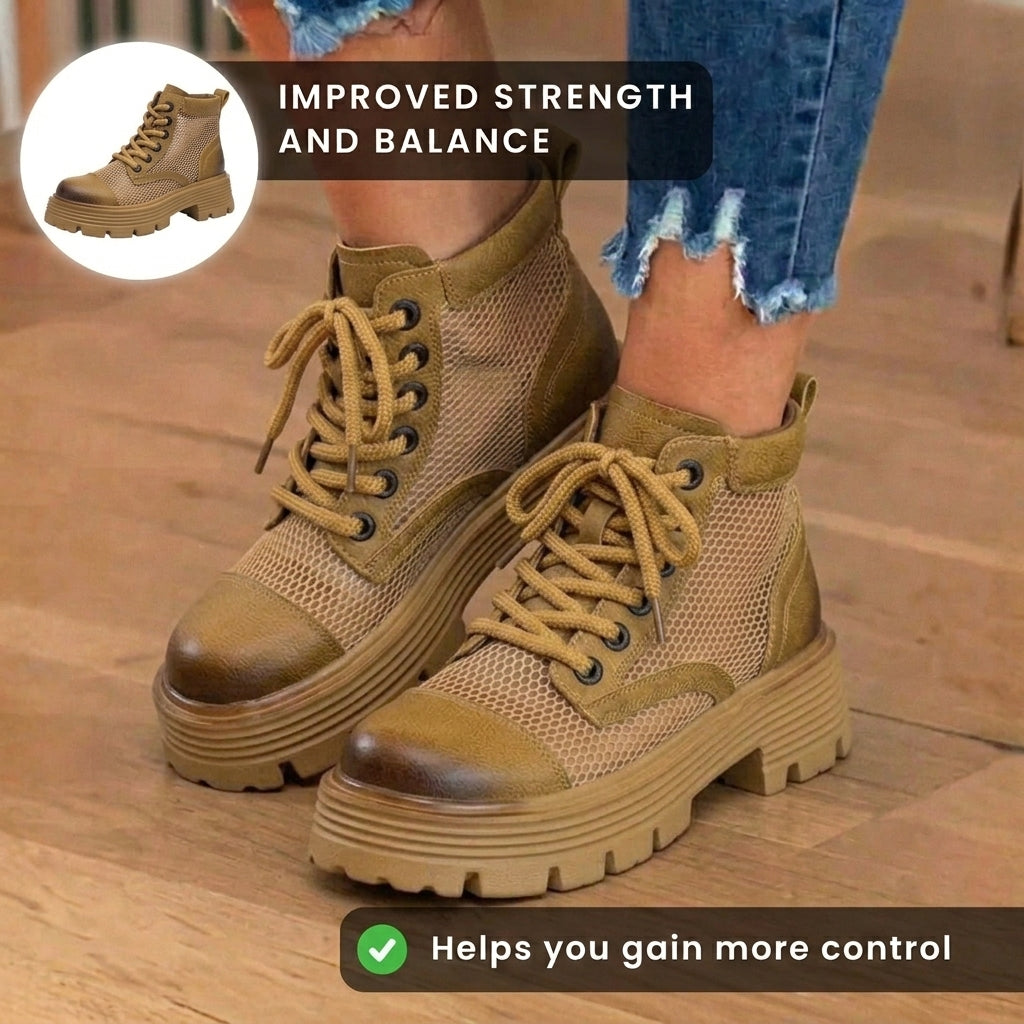 Vintage Inspired Orthopedic Boots