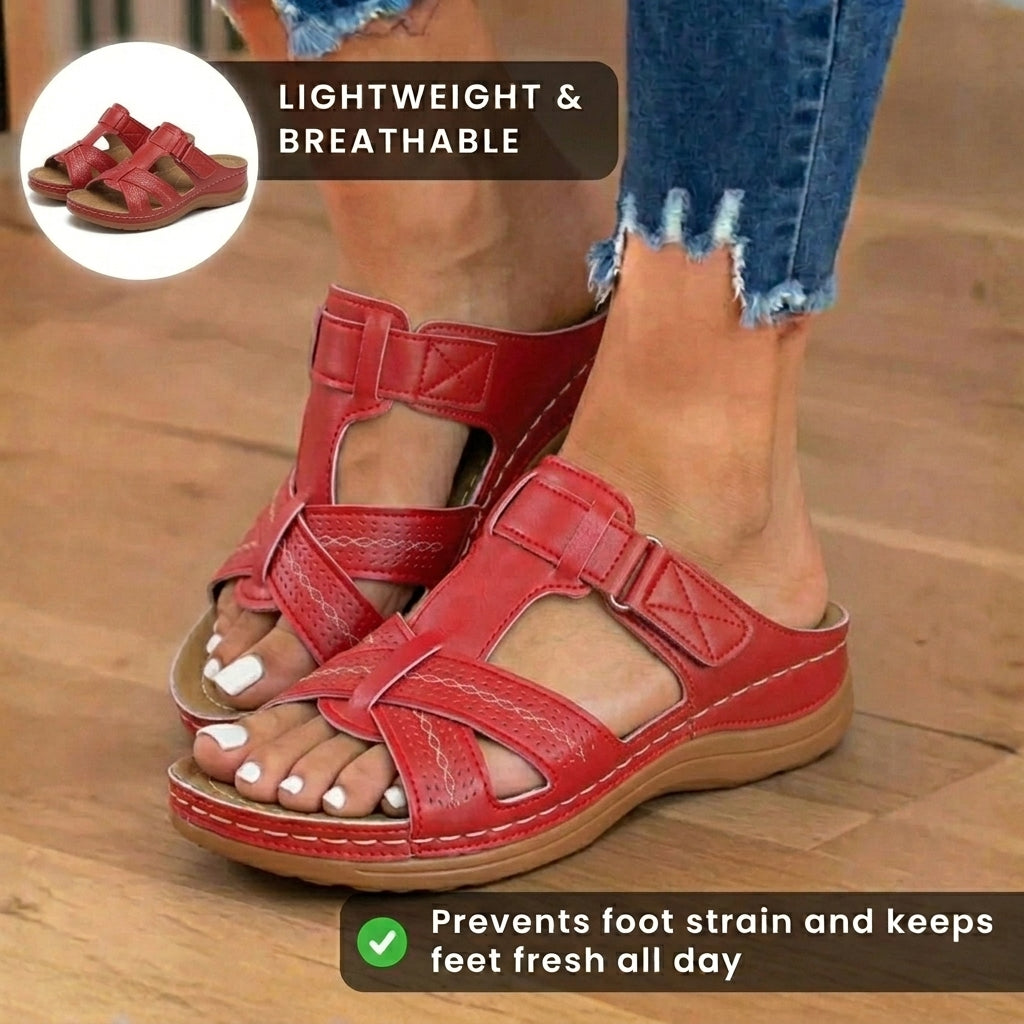 Vintage Inspired Orthopedic Sandals