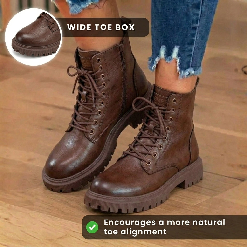 Vintage Inspired Orthopedic Boots