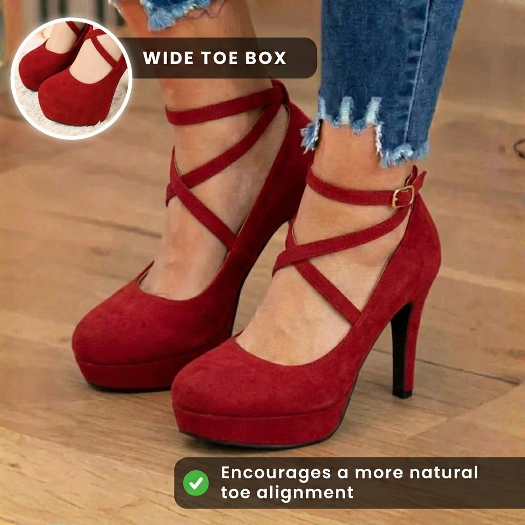 Vintage Inspired Orthopedic Heels