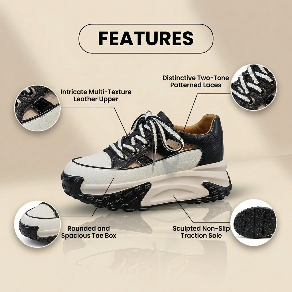 Classic Orthopedic Sneakers with Timeless Style