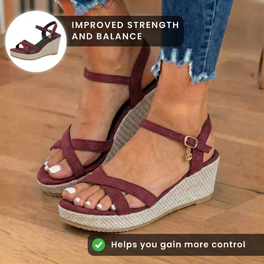Vintage Inspired Orthopedic Sandals