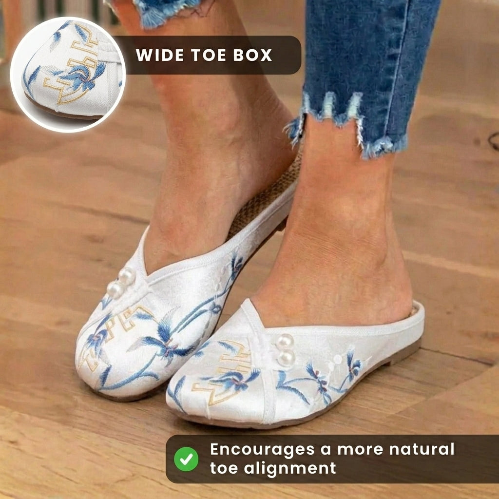 Classic Orthopedic Slippers with Timeless Style
