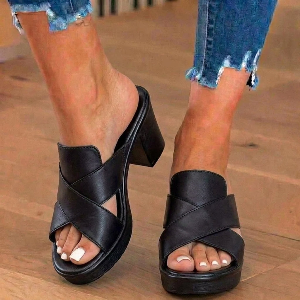 Vintage Inspired Orthopedic Slippers