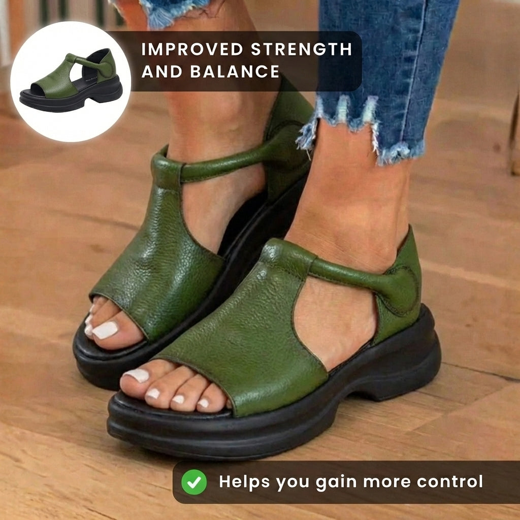 Vintage Inspired Orthopedic Sandals
