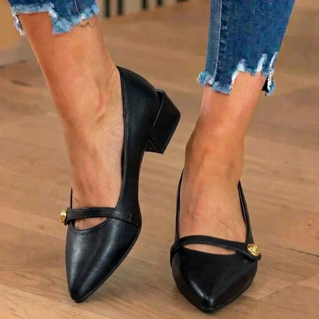 Chic Orthopedic Heels with Unique Design