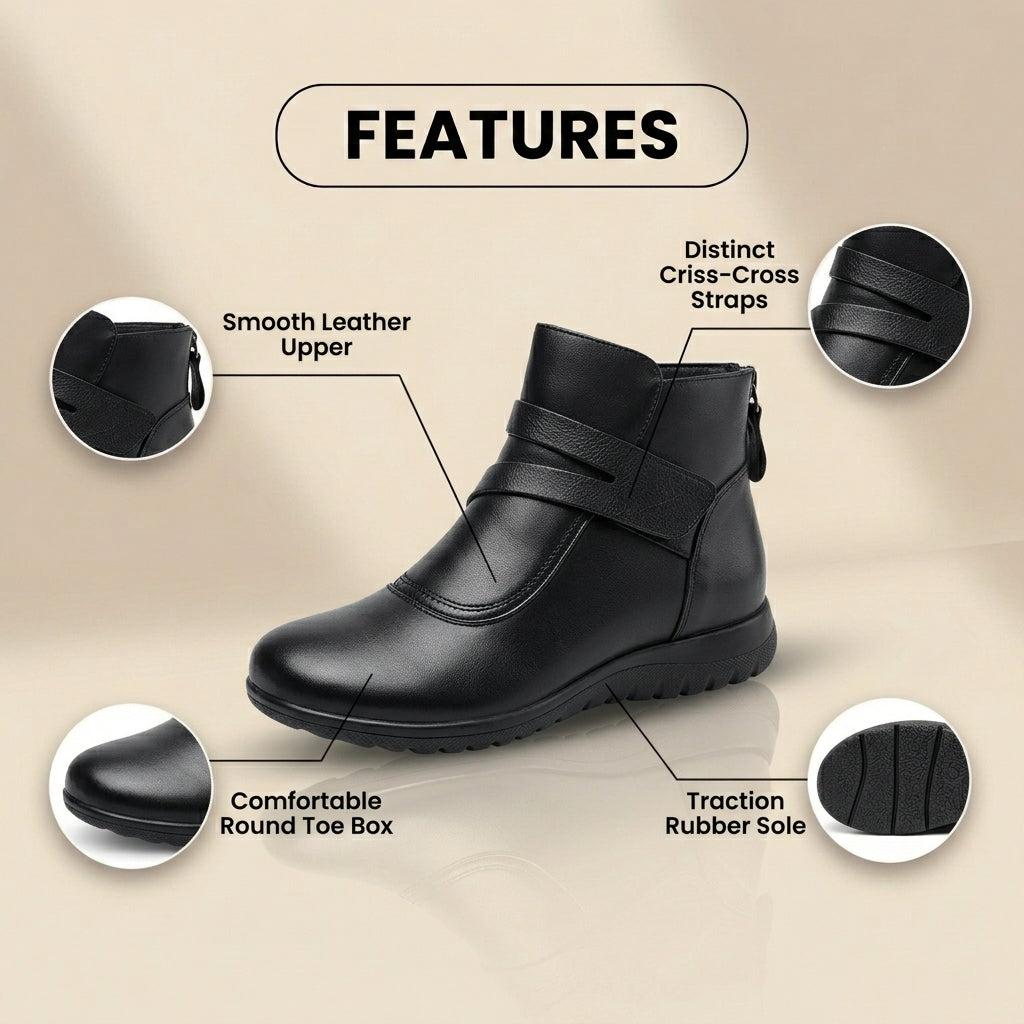 Classic Orthopedic Boots with Timeless Style