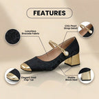 Classic Orthopedic Heels with Timeless Style