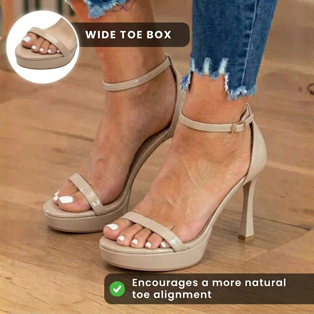 Chic Orthopedic Heels with Unique Design