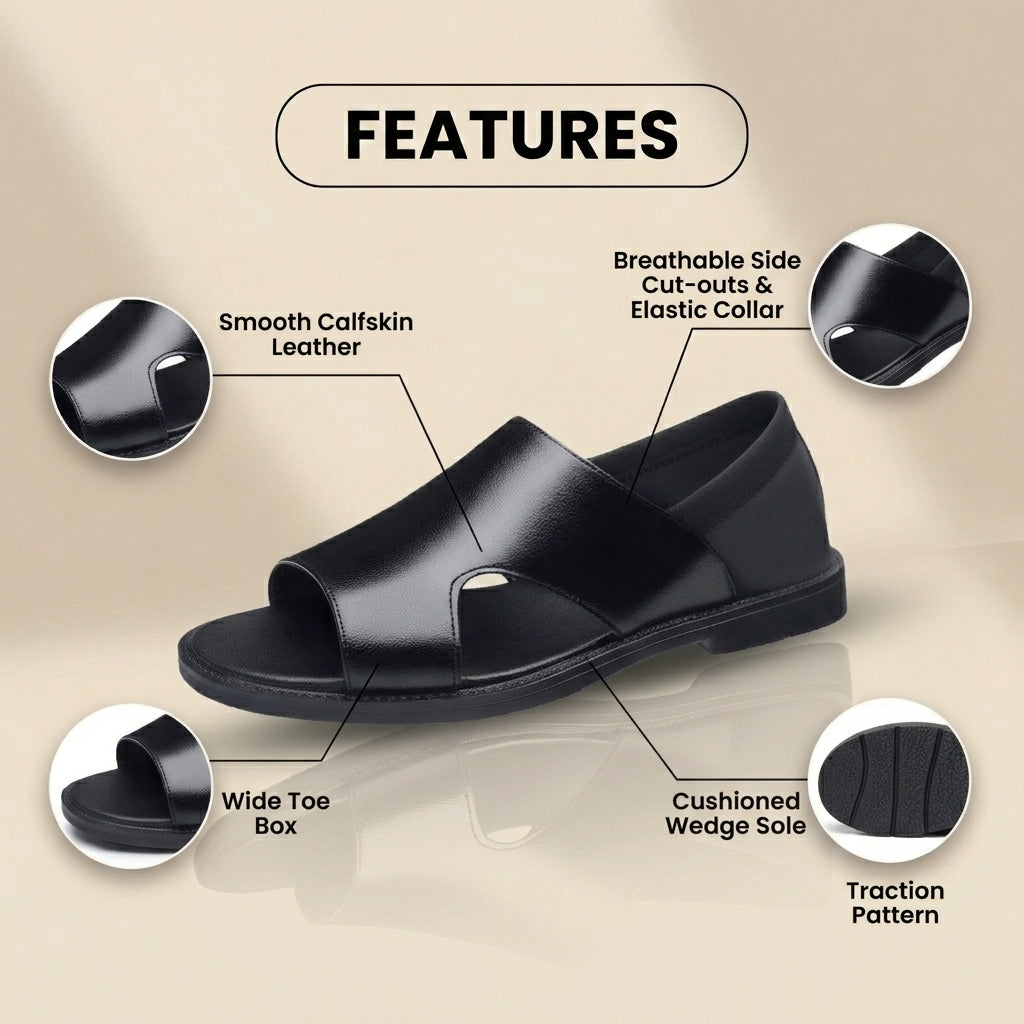 Classic Orthopedic Sandals with Timeless Style