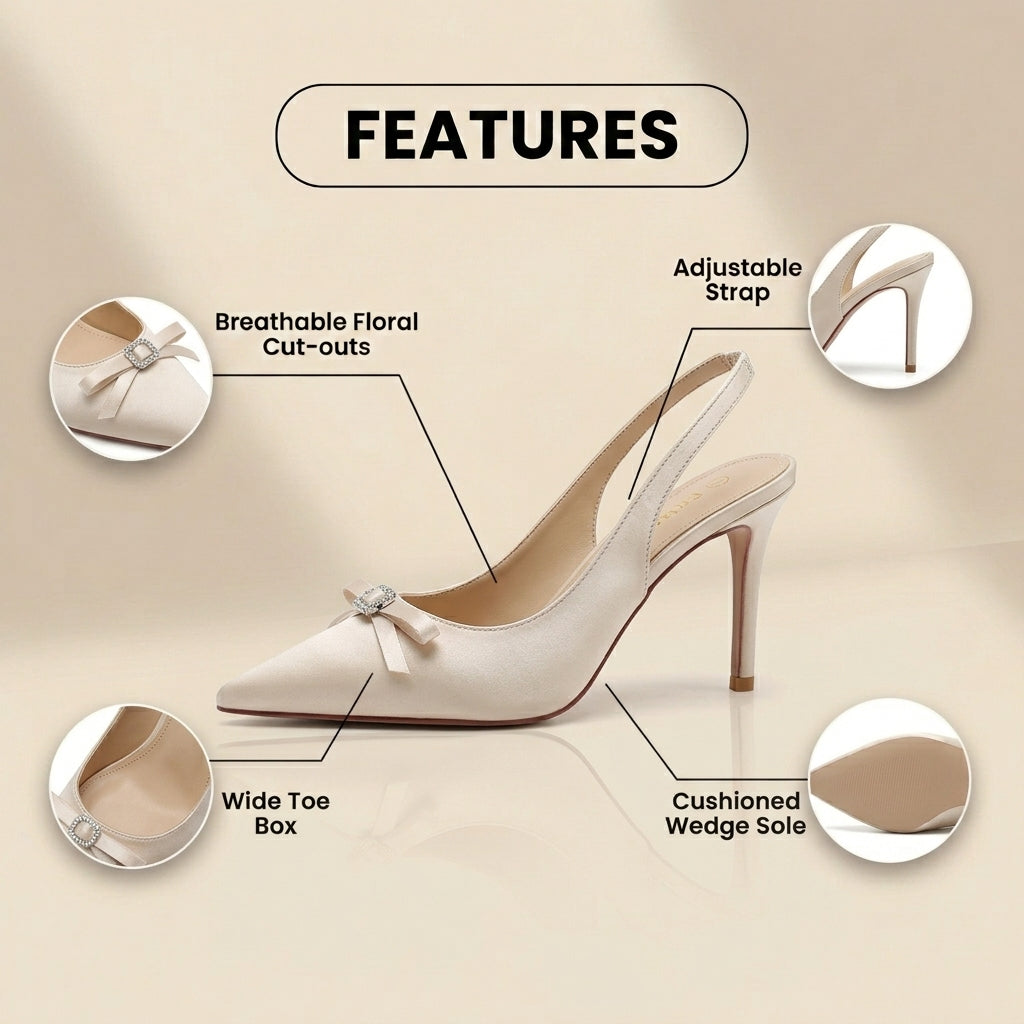 Classic Orthopedic Heels with Timeless Style