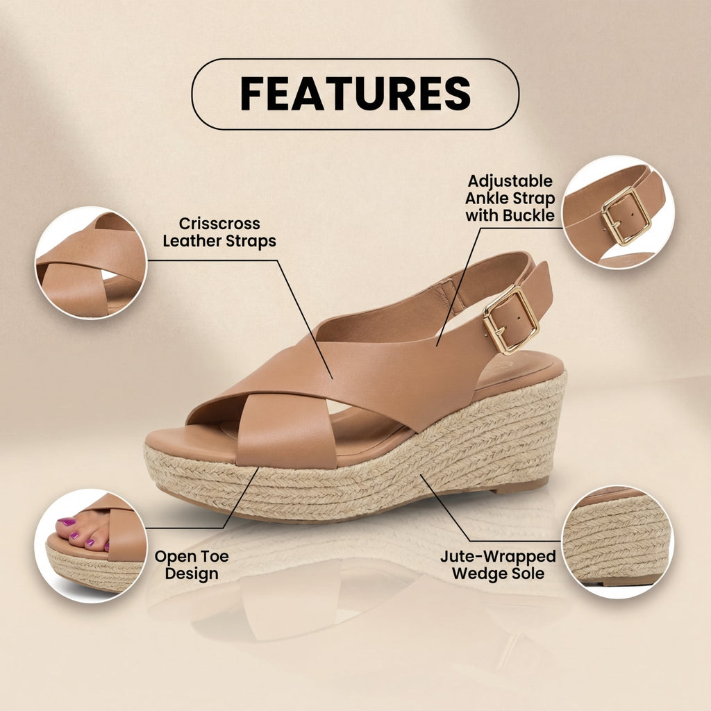 Vintage Inspired Orthopedic Sandals