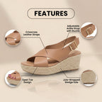 Vintage Inspired Orthopedic Sandals