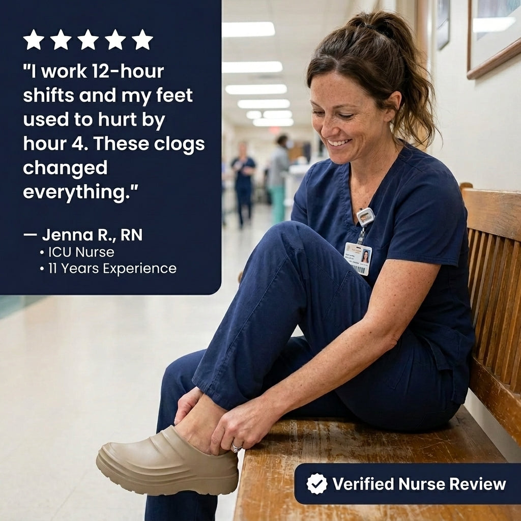 Orthopedic Clogs - Healthy & Non-Slip Comfort Footwear for Health Workers