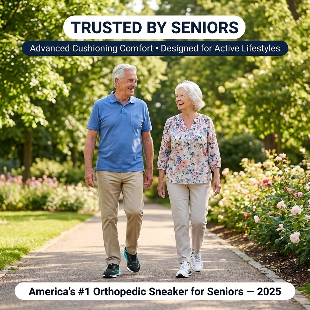 Orthopedic Sneakers - Ultra-Lightweight & Non-Slip Comfort Footwear for Seniors
