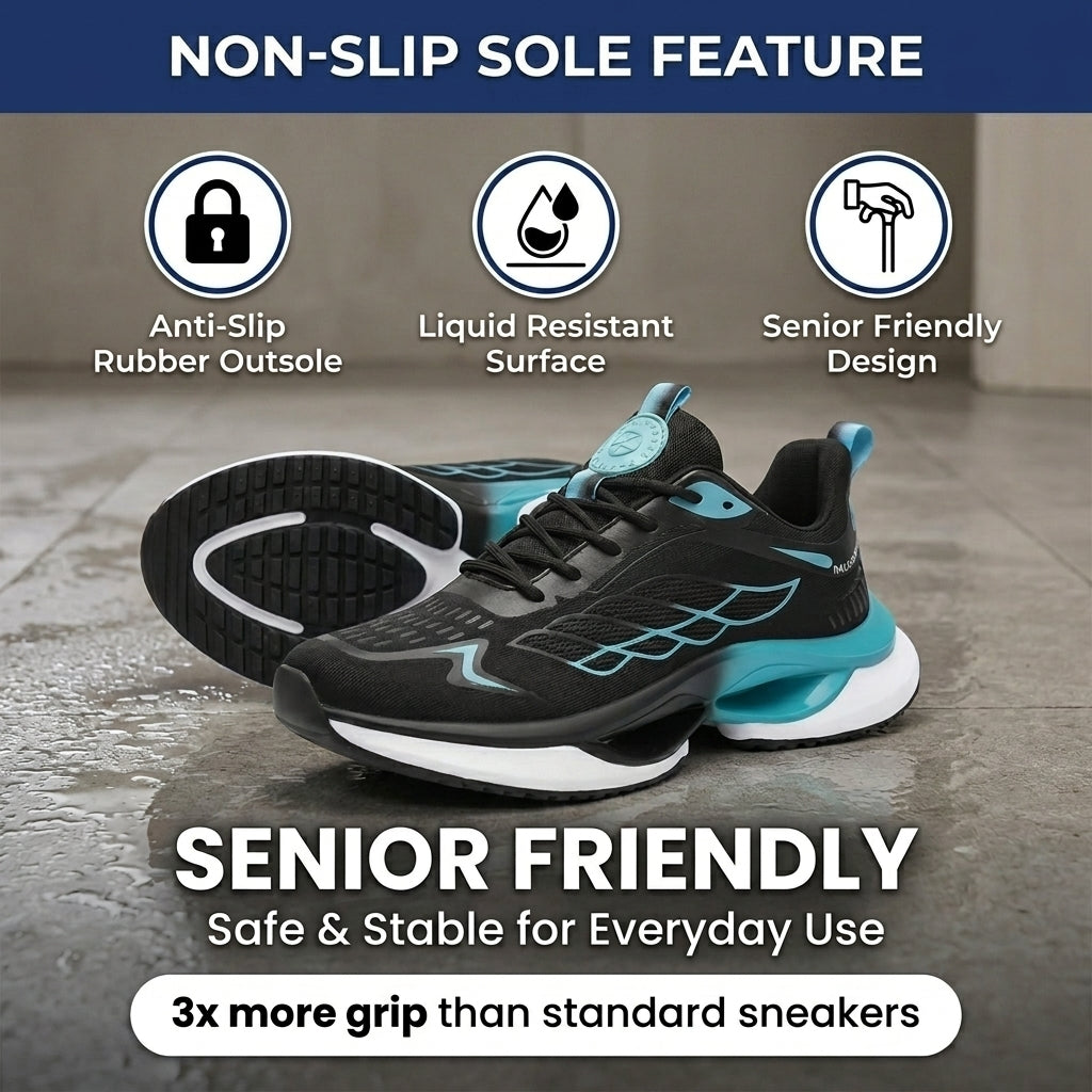 Orthopedic Sneakers - Ultra-Lightweight & Non-Slip Comfort Footwear for Seniors