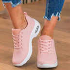 Orthopedic Mesh Athletic Sneakers - Air Cushion Heel & Lightweight Design