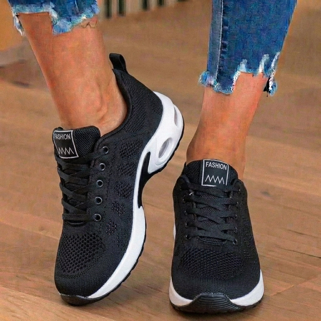 Orthopedic Mesh Athletic Sneakers - Gradient Color & Air Cushion Sole