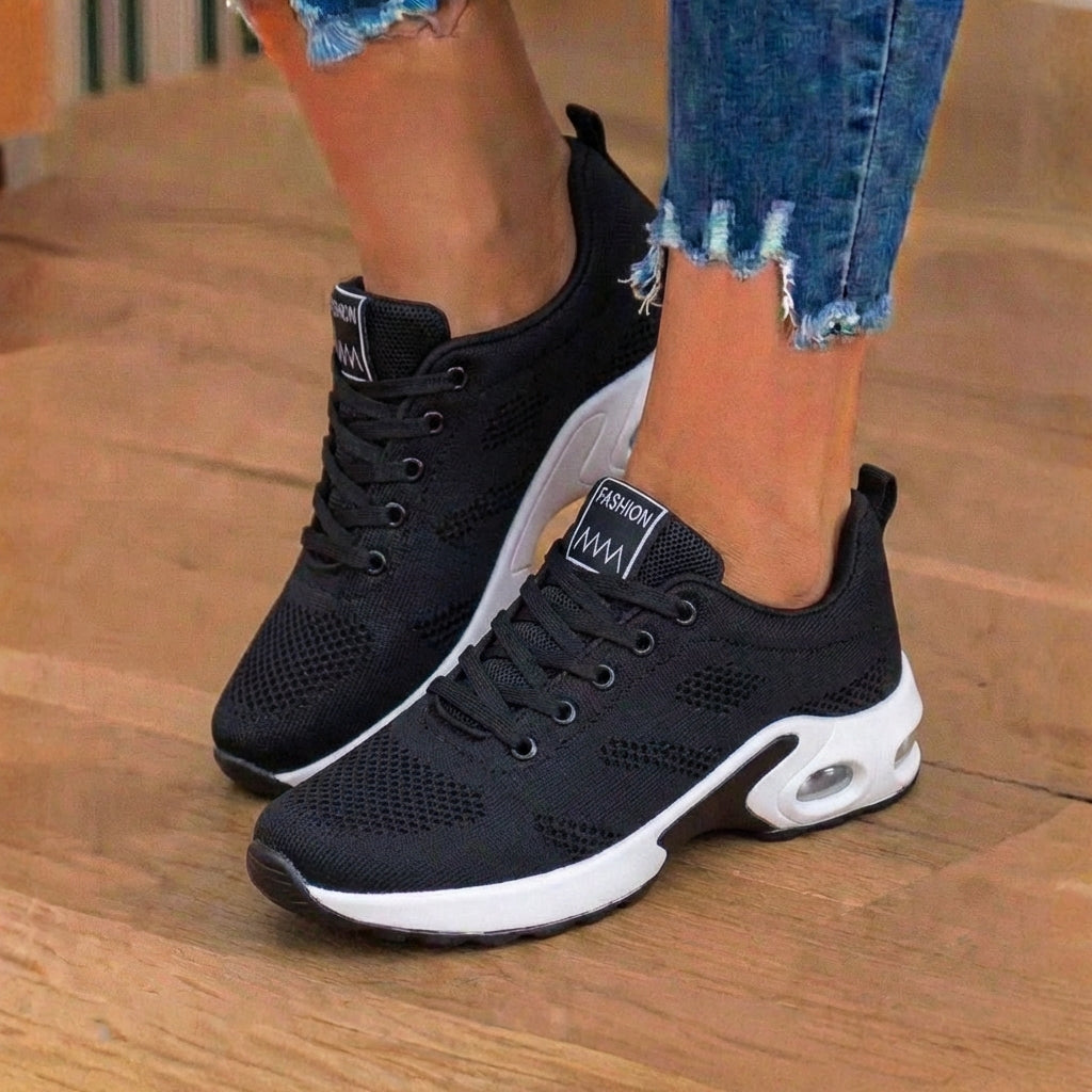 Orthopedic Mesh Athletic Sneakers - Gradient Color & Air Cushion Sole