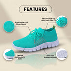 Orthopedic Knit Sneakers - Breathable Mesh Design & Slip-On Comfort*