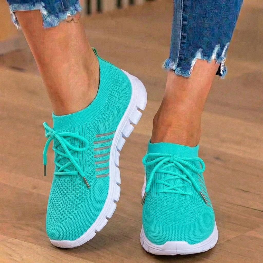 Orthopedic Knit Sneakers - Breathable Mesh Design & Slip-On Comfort*