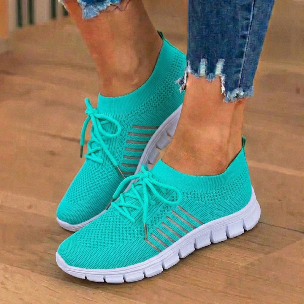 Orthopedic Knit Sneakers - Breathable Mesh Design & Slip-On Comfort*