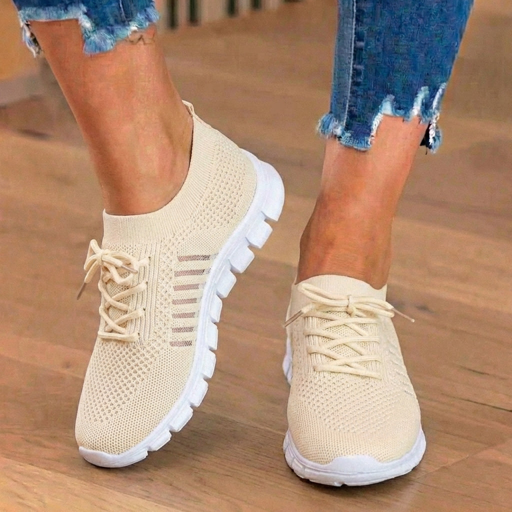 Orthopedic Knit Sneakers - Breathable Mesh Design & Slip-On Comfort*