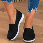 Orthopedic Mesh Slip-On Loafers - Breathable Knit Upper & Lightweight Sole