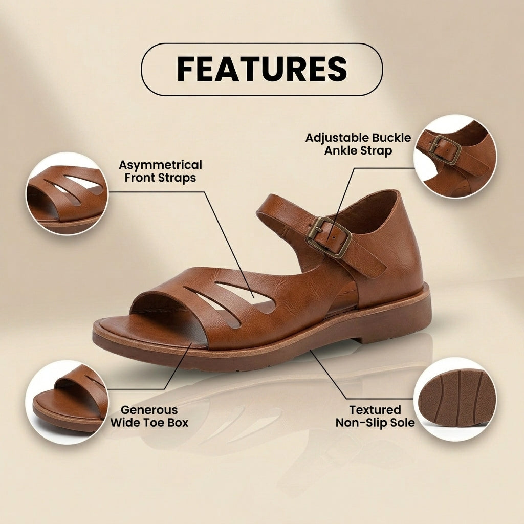 Classic Orthopedic Sandals with Timeless Style