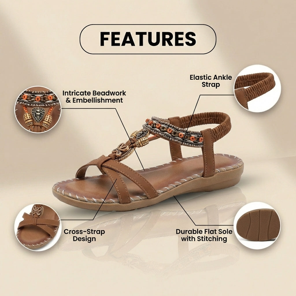 Classic Orthopedic Sandals with Timeless Style
