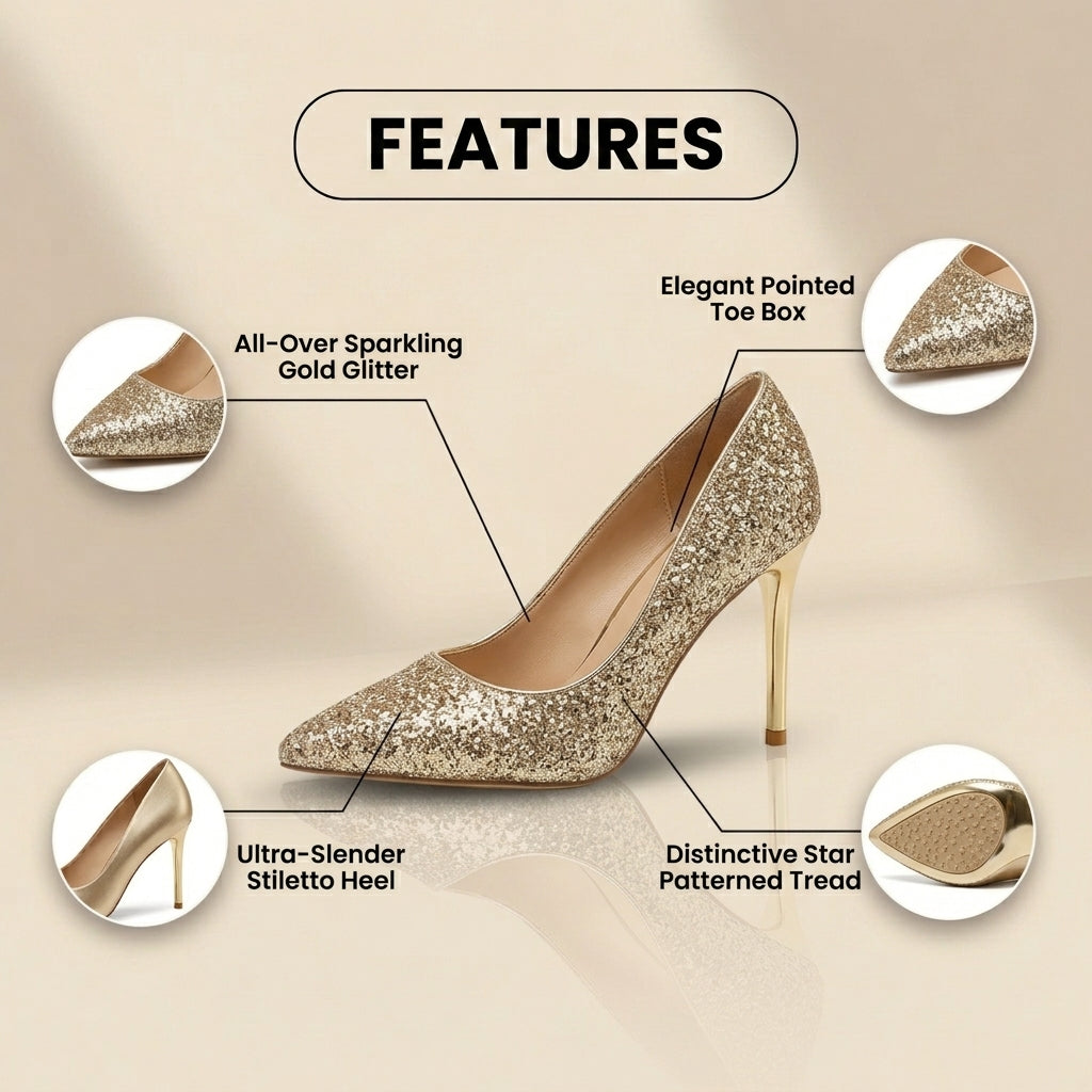 Chic Orthopedic Heels with Unique Design
