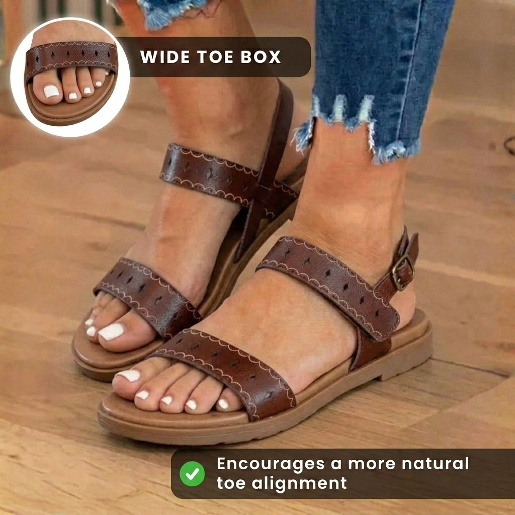 Vintage Inspired Orthopedic Sandals