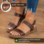 Vintage Inspired Orthopedic Sandals