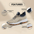 Chic Orthopedic Sneakers with Unique Design