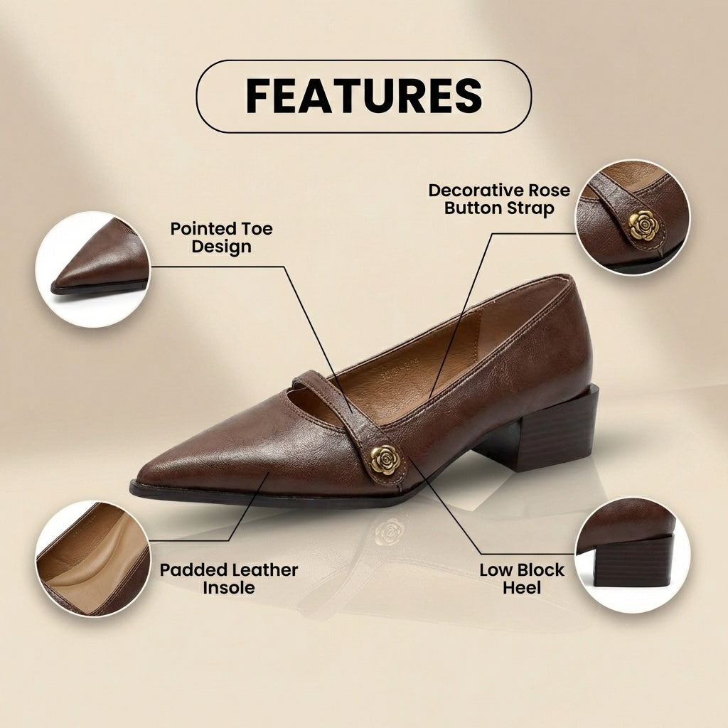Chic Orthopedic Heels with Unique Design