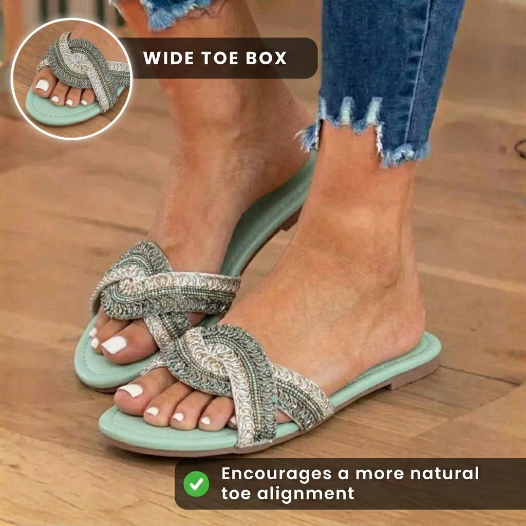 Graceful Orthopedic Slippers for Modern Look