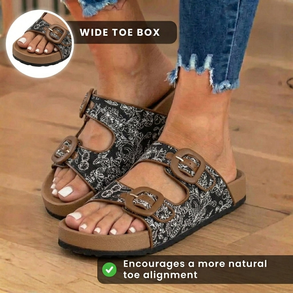 Vintage Inspired Orthopedic Sandals