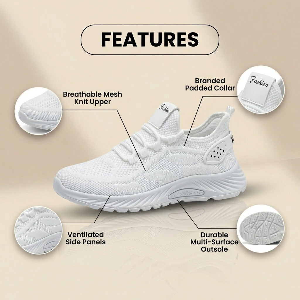 Classic Orthopedic Flats with Timeless Style