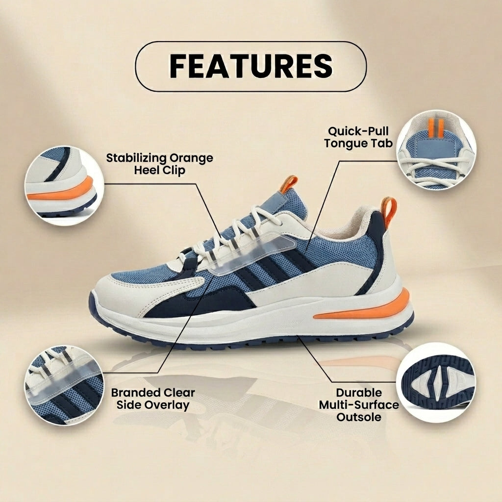 Graceful Orthopedic Sneakers for Modern Look