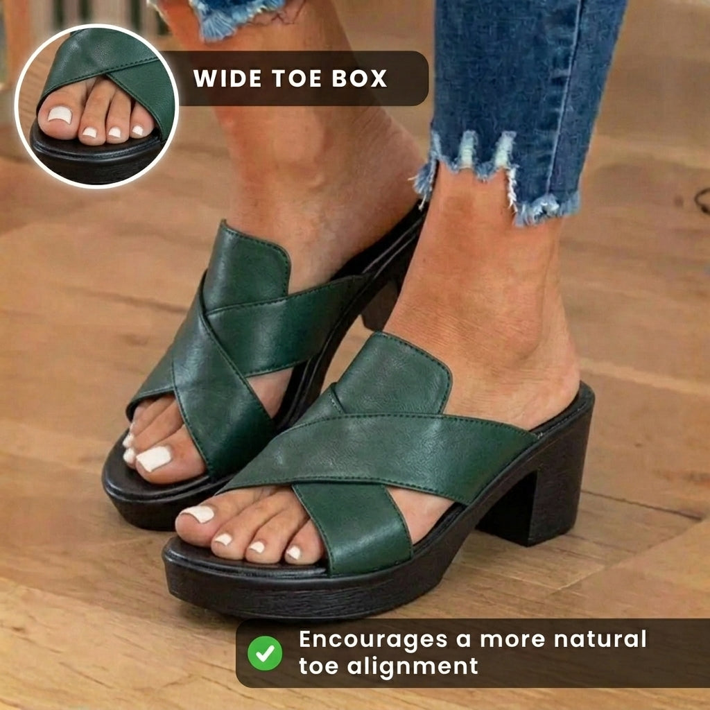 Vintage Inspired Orthopedic Slippers