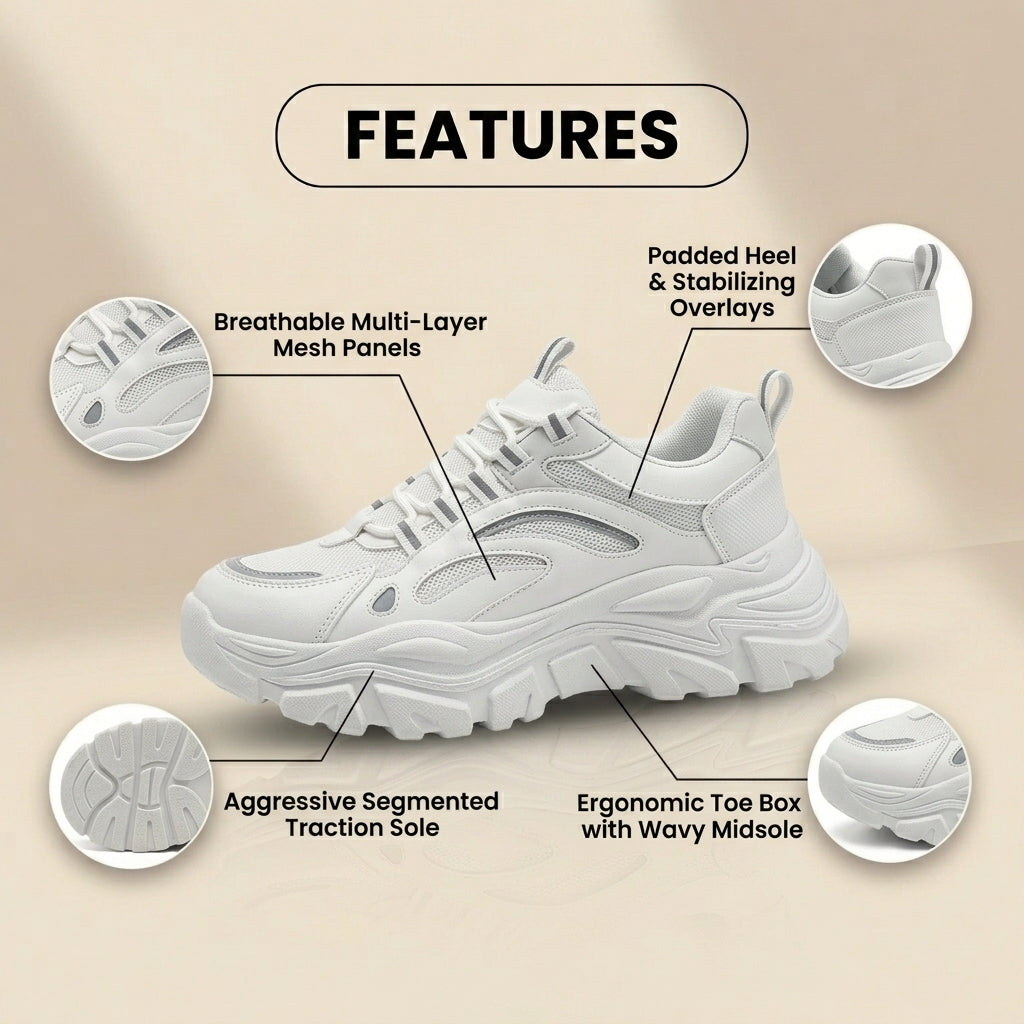 Comfortable Orthopedic Sneakers for Daily Wear
