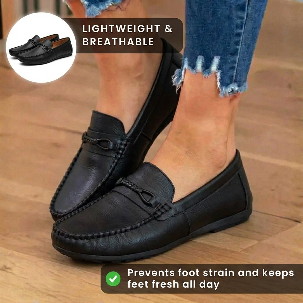 Classic Orthopedic Loafers with Timeless Style